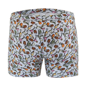 Kolorowe zabawne bokserki męskie 95% bawełna Funny 09 Sesto Senso – wyraź swój styl