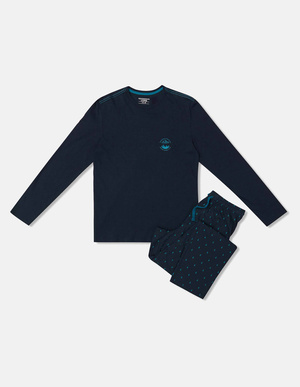 Piżama męska Invert Henderson bawełniana wielokolorowa