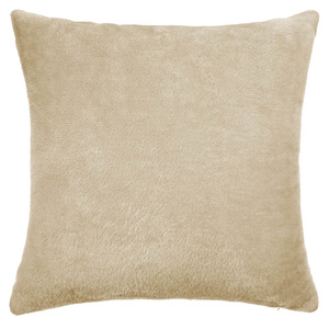 Beżowa miękka poszewka 40x40 cm Solo Spod Igły i Nitki – upiększa wnętrze