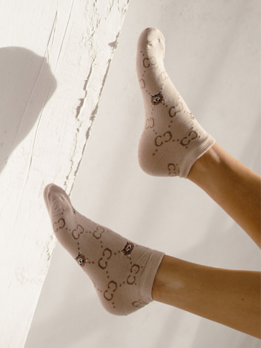 Stopki bawełniane damskie Misie CC