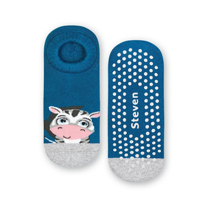 Stopki frotte antypoślizgowe z zebrą