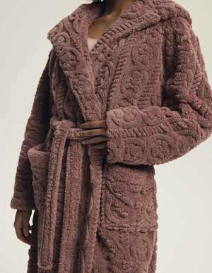 Szlafrok damski Henderson 43592 dark red