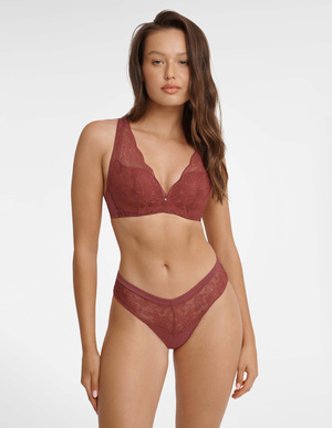 Figi damskie Genesis 40990 mahogany