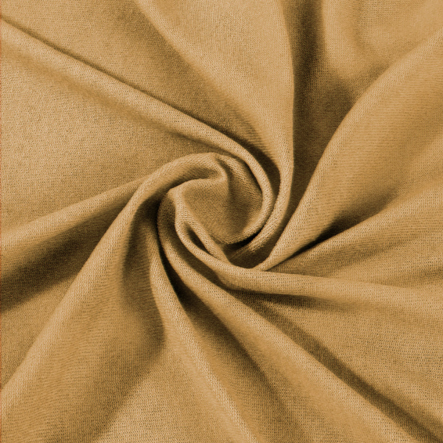 Beżowe elastyczne prześcieradło z gumką frotte 100% bawełna Sesto Senso – komfortowy sen