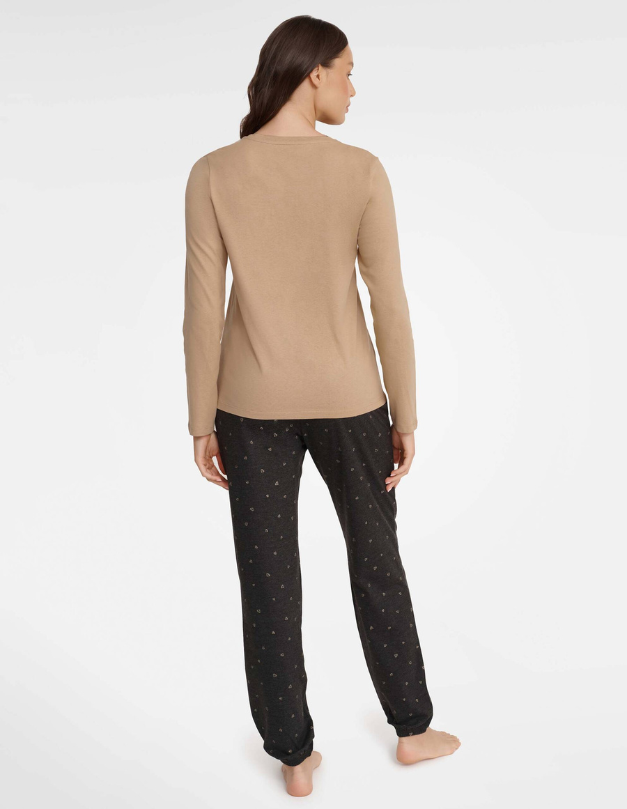 Piżama damska Glam Henderson wielokolorowa bawełniana