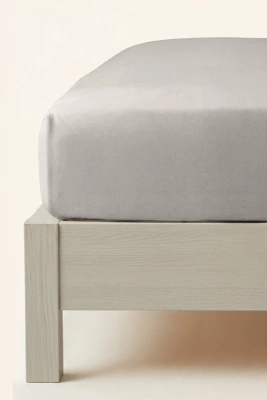 Prześcieradło Flanelowe Taupe Z Gumką