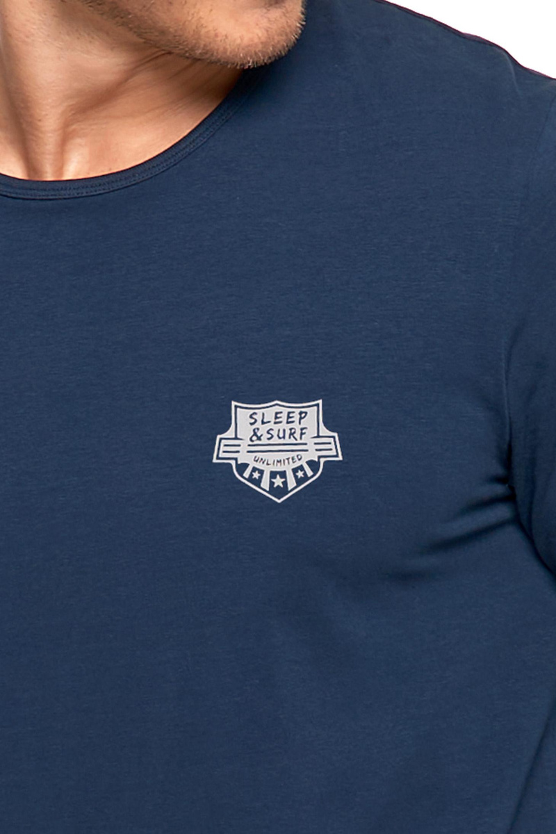 Piżama męska bawełniana z długim rękawem