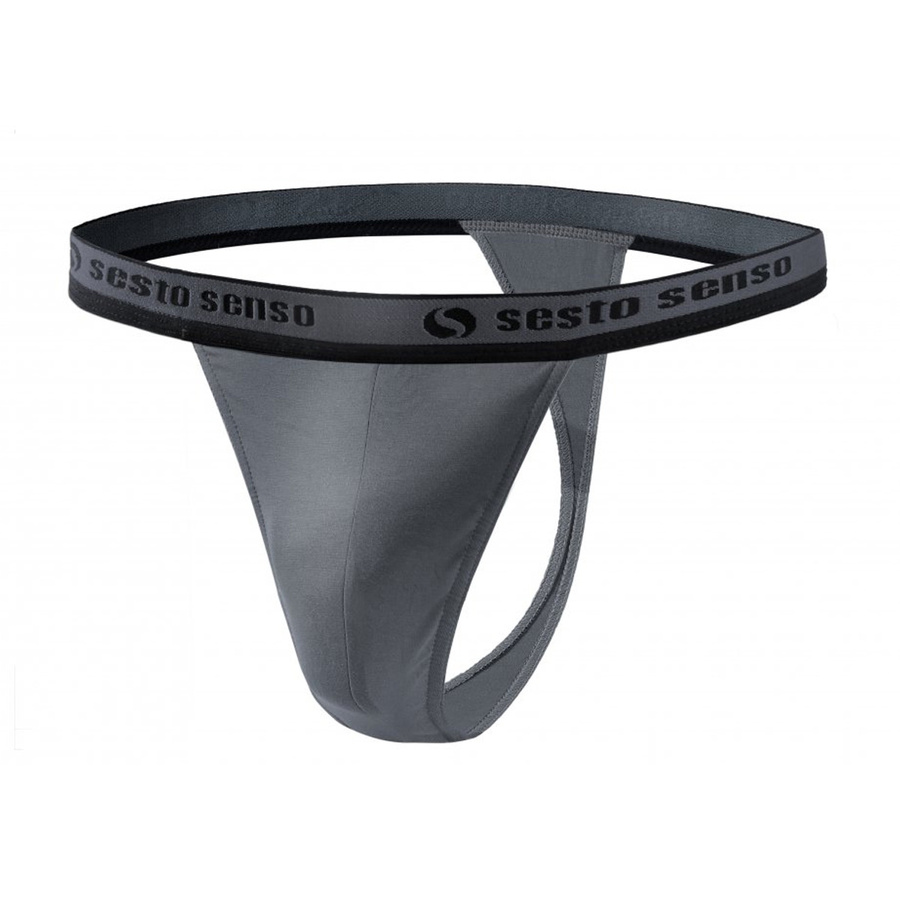 3x Stringi Męskie bawełniane z odkrytą gumą Tiger