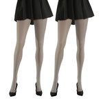 2x Rajstopy kryjące z microfibry CALDO 70DEN