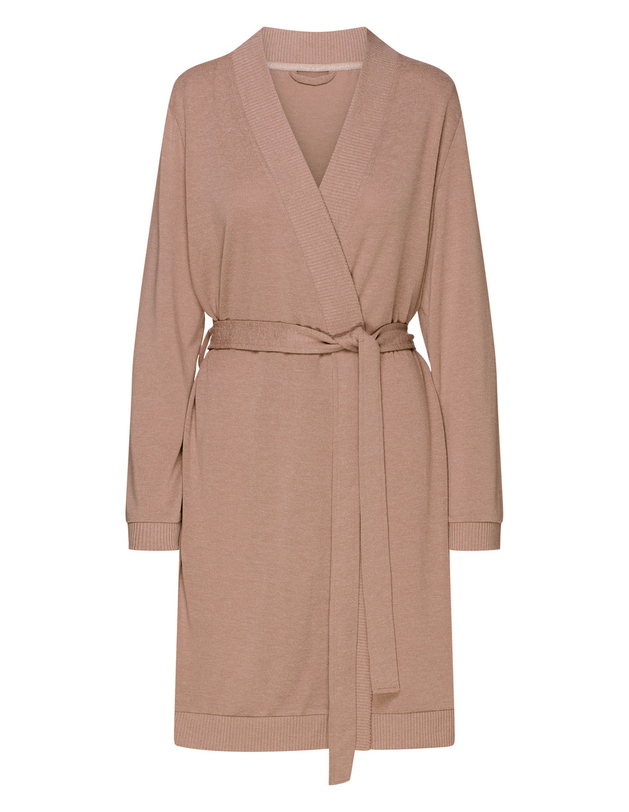 Szlafrok damski 43014 dark red