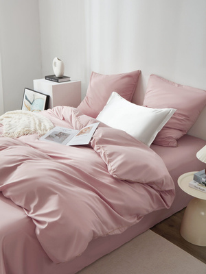 POŚCIEL SATYNA QUEEN PREMIUM PUDER