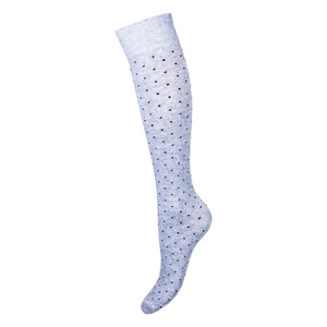 Podkolanówki damskie bawełniane w kropeczki 248
