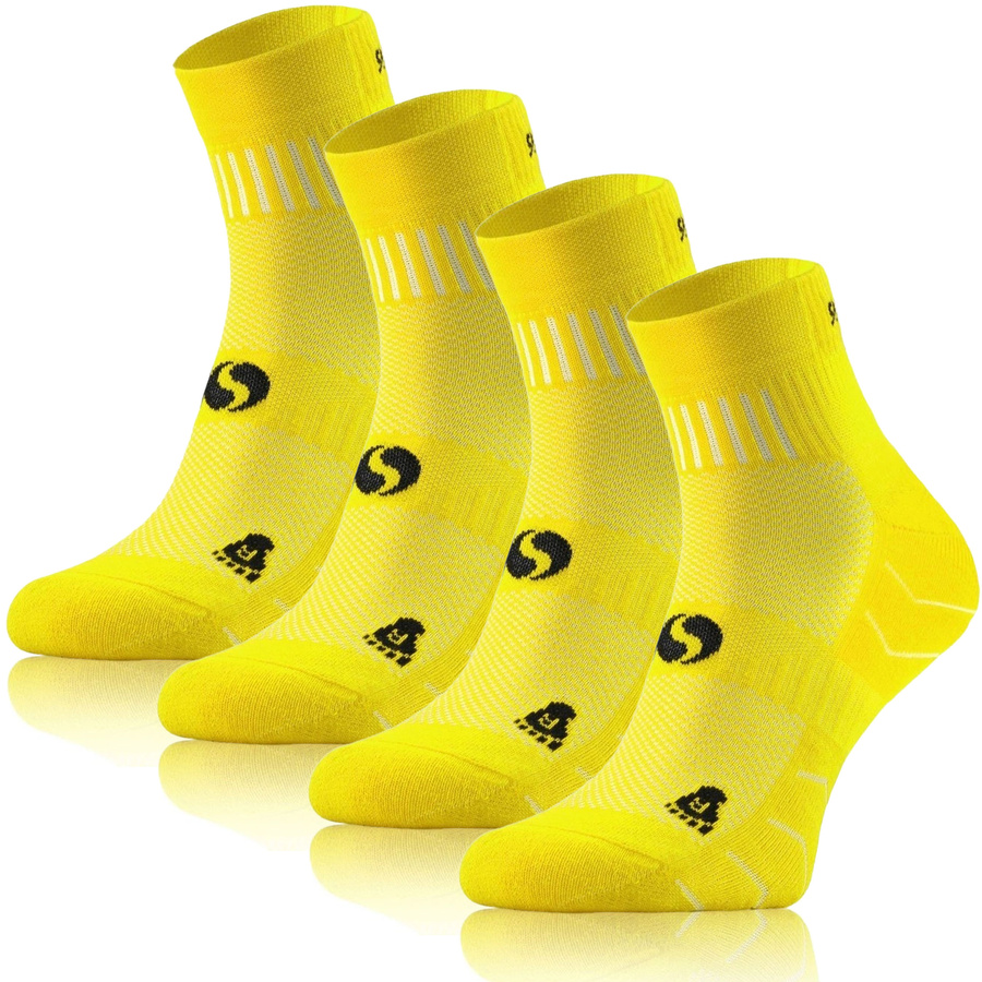 4X Sportowe krótkie skarpety dla biegaczy AMZ