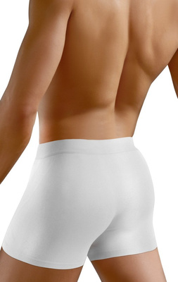 Białe bezszwowe bokserki męskie 3-pak SOLAR Sesto Senso – komfort dla aktywnych