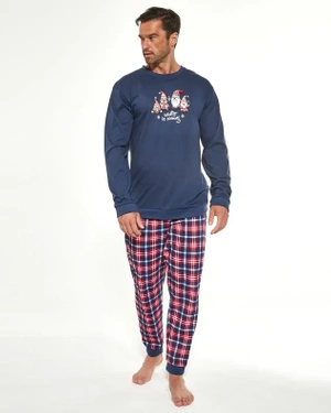 Piżama męska długa bawełniana 115 Cornette