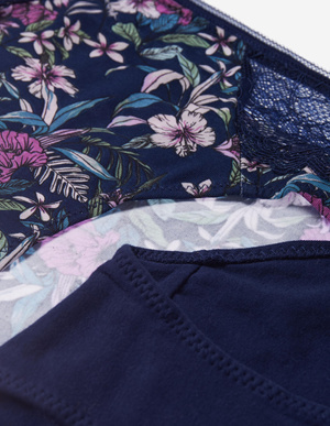 Majtki z wysokim stanem Hally 2-pak