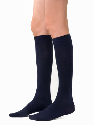 Podkolanówki Damskie z Wełny Merino Art.130