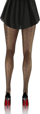 2X Rajstopy w kropki 20 DEN Beti Sesto Senso