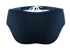 Granatowe szybkoschnące slipy kąpielowe męskie BD402 Sesto Senso – komfort na basen i plażę