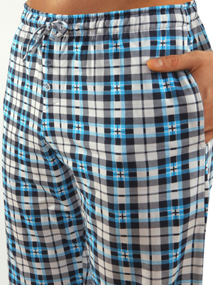 Wygodna piżama męska beMen 100% bawełna model Jeans – całoroczny komfort i styl