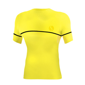 Żółta koszulka męska termoaktywna Dryarn Sesto Senso – komfort i wydajność przez cały dzień