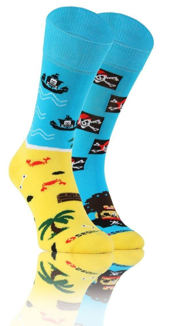 6x Kolorowe Skarpety FINEST na prezent