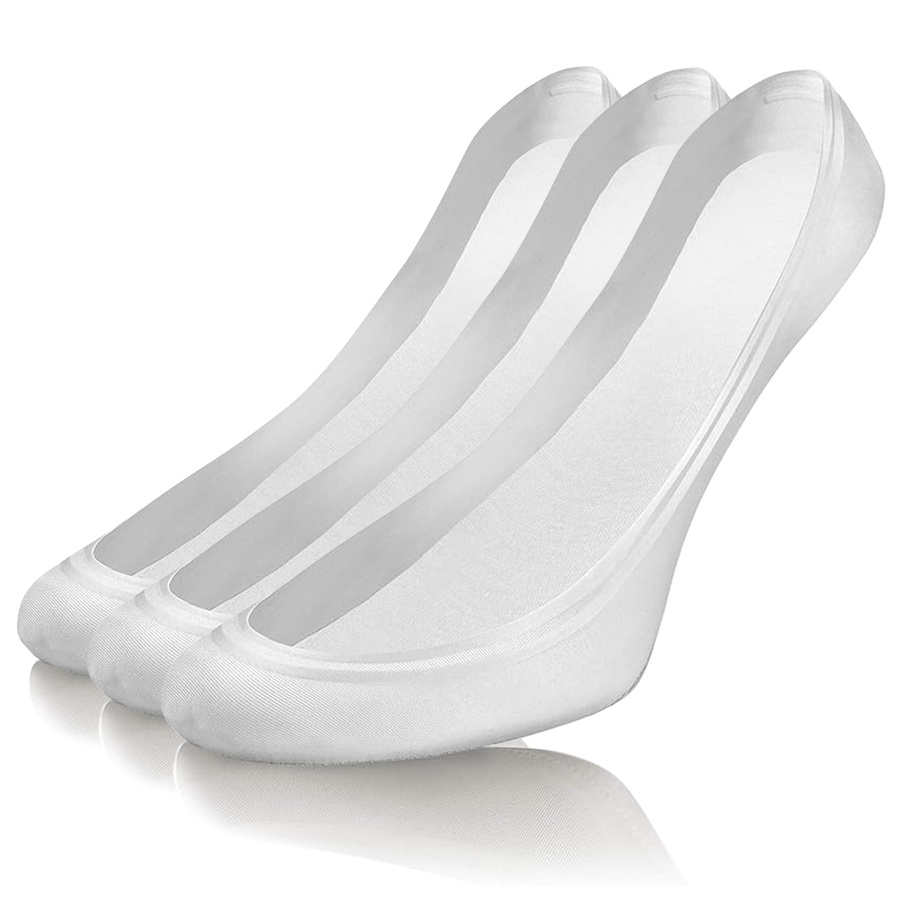 Balerinki Damskie Antypoślizgowe z Silikonem na Pięcie