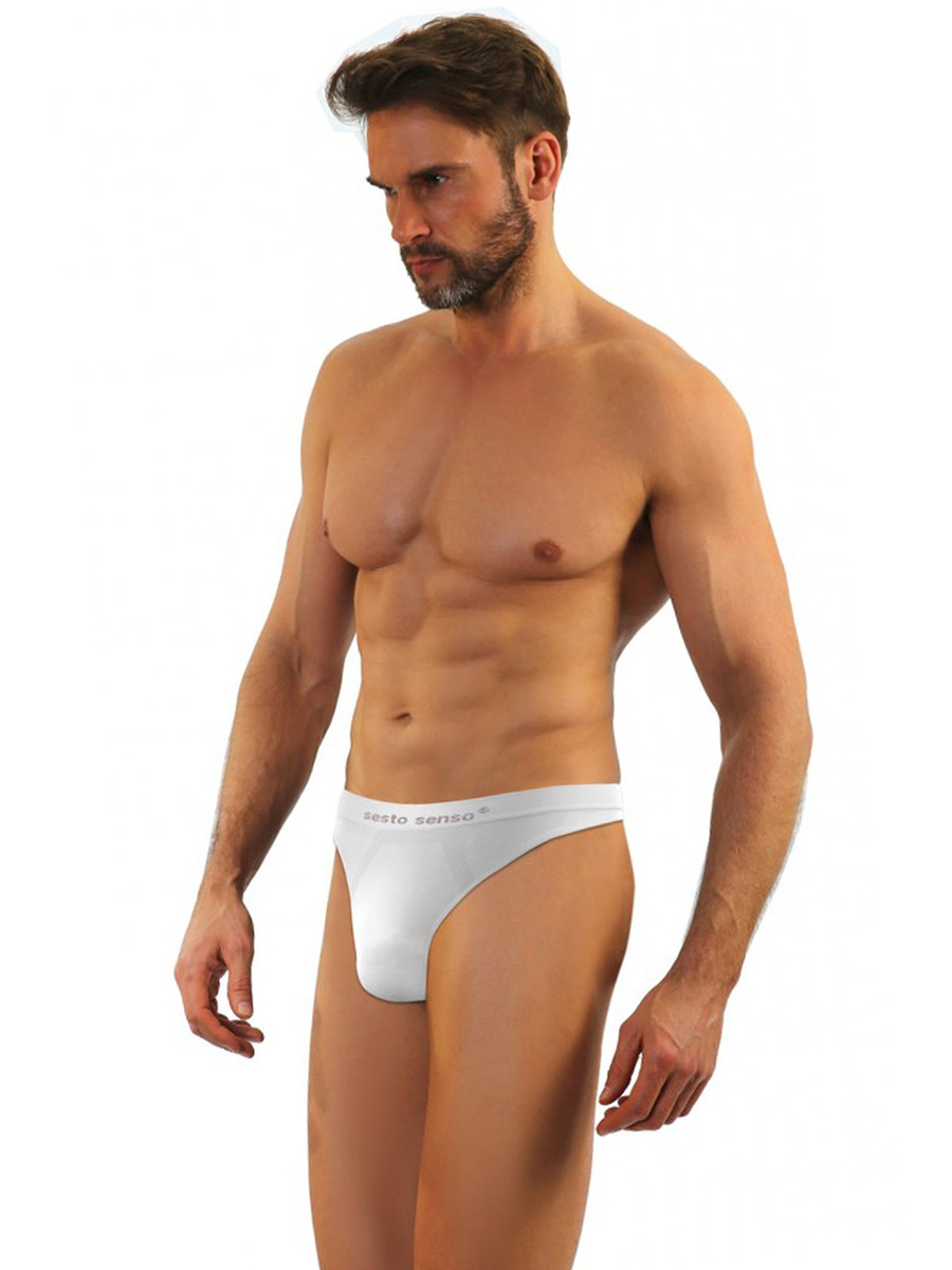 3x Stringi Męskie bezszwowe sportowe