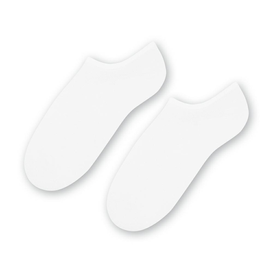 Niewidoczne mini stopki damskie/męskie art. 007 biel Steven