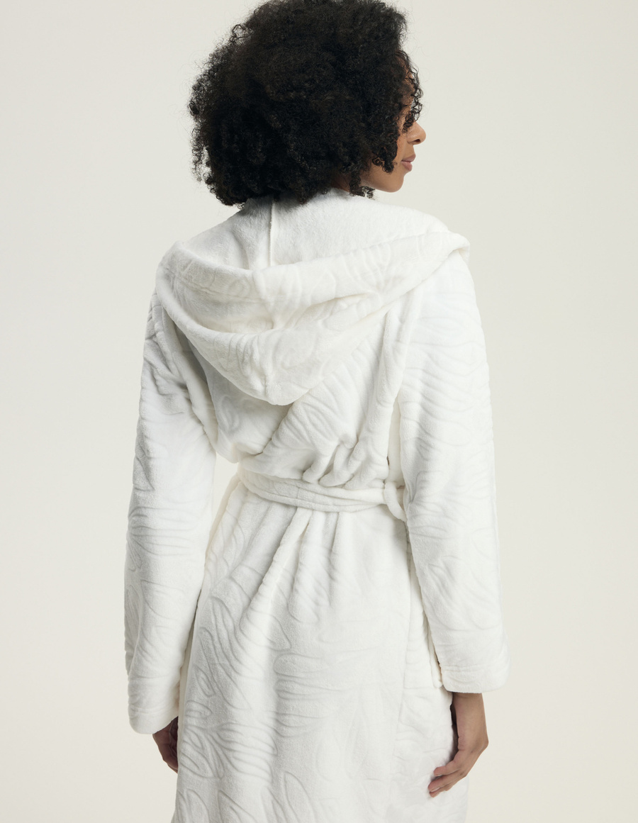 Szlafrok damski Henderson 43612 ecru