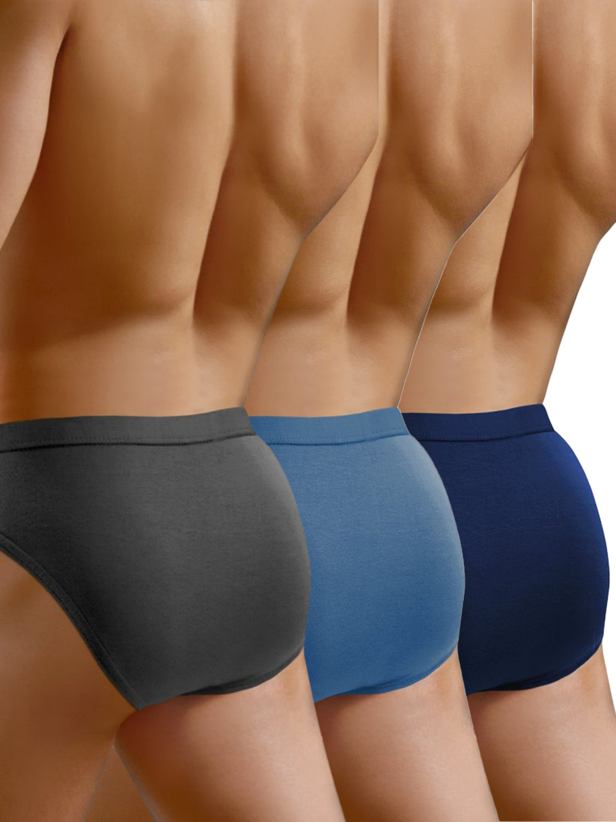 3x Slipy męskie z micromodalu CADET