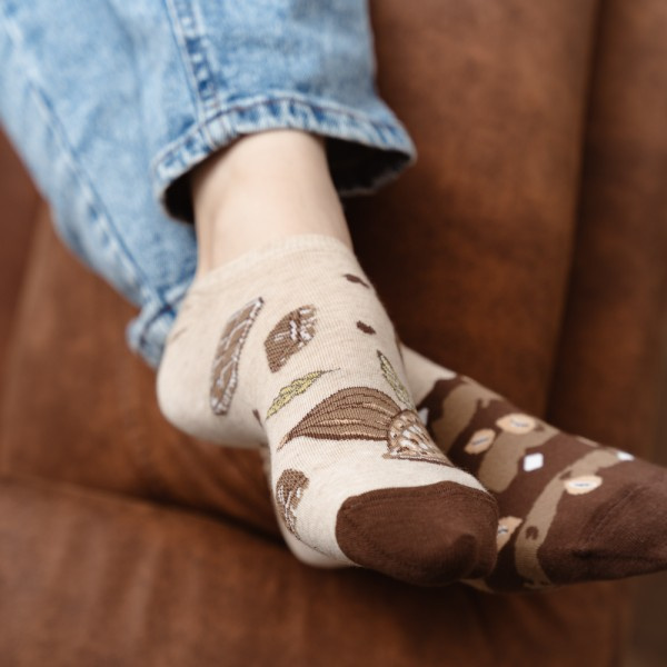 kolorowe stopki Damskie/Męskie Kakao More Fashion