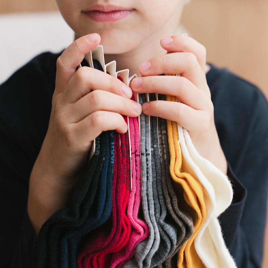 Skarpetki Dziecięce z Wełny Merino art. 130