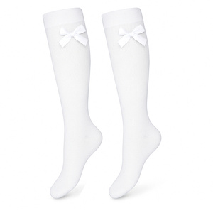 Podkolanówki Dziecięce z Kokardką 781