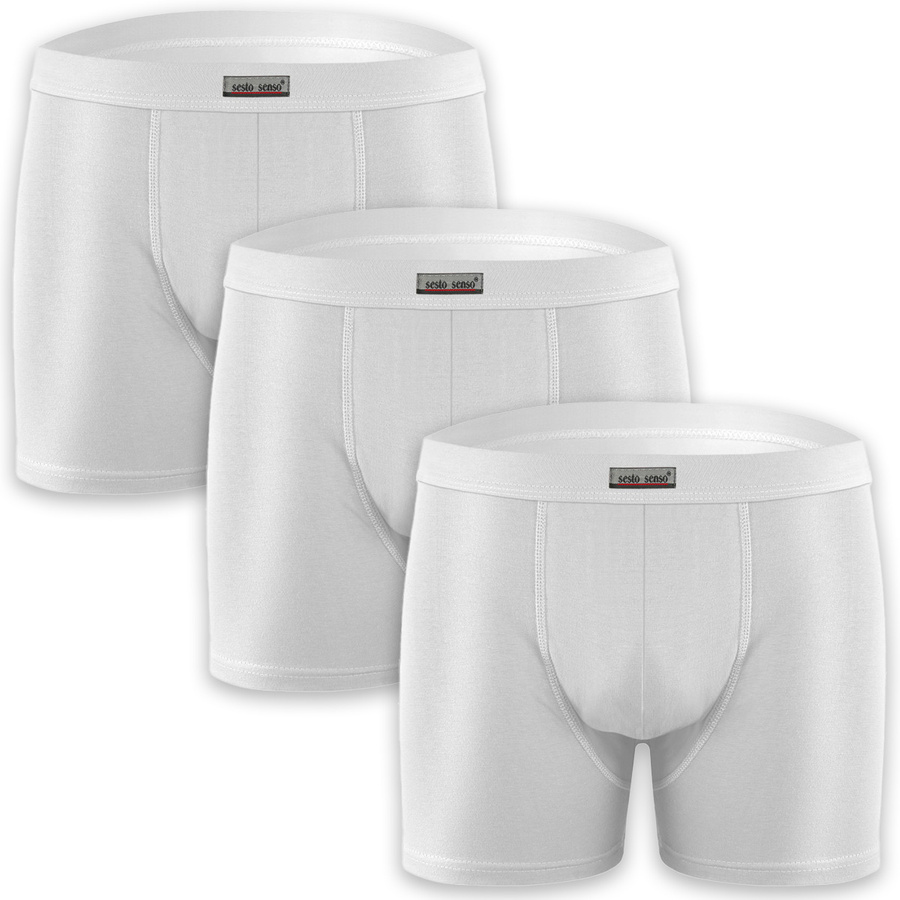 3x Bokserki Męskie Klasyczne Neutral