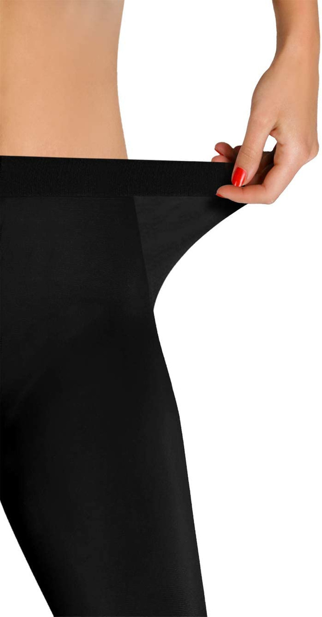 6X Kolorowe rajstopy kryjące z microfibry HIVER 40DEN Sesto Senso