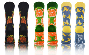 3X Kolorowe Skarpety NIE DO PARY