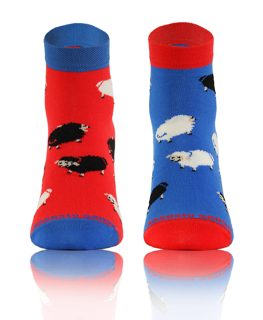 Skarpetki Wzorowane Finest Cotton Krótka