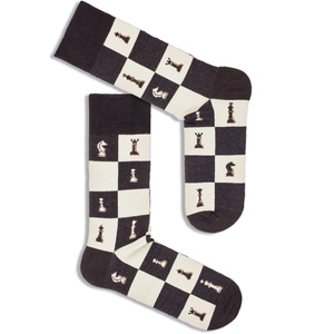 Skarpetki męskie Szachy