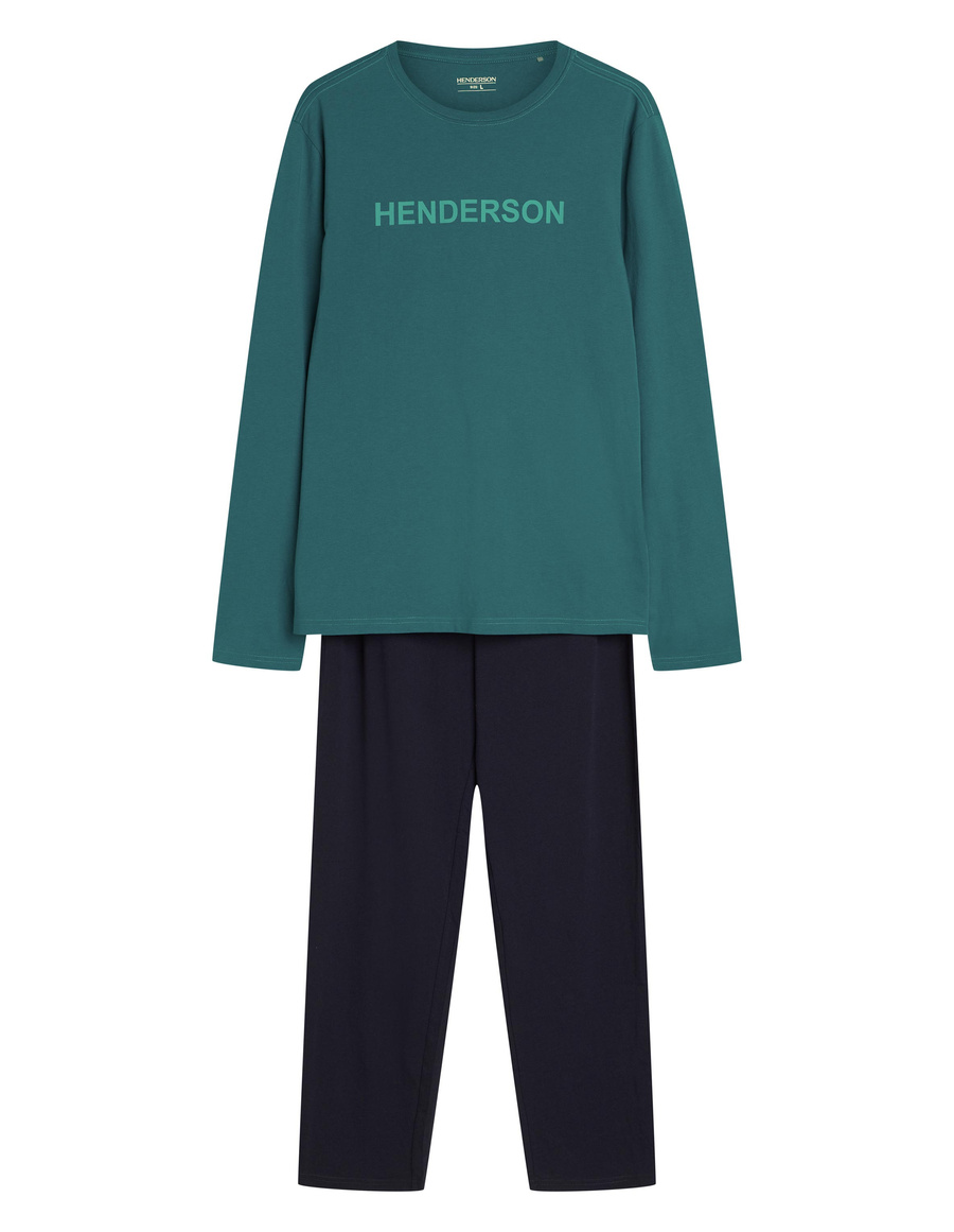 Męska piżama 43490 brown