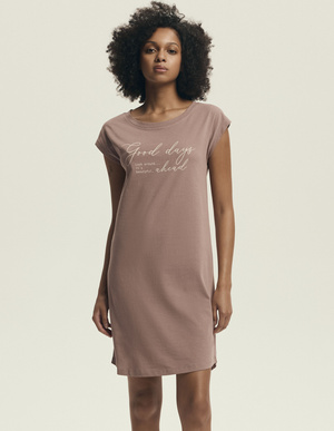 Koszula nocna 43700 dark red