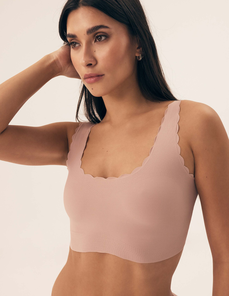 Biustonosz miękki Neony 42840 dark red