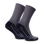 Niebieskie Męskie Skarpety Bawełniane Sportowe