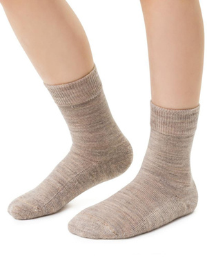 Wełniane skarpetki dziecięce 20-34 frotta Merino Wool Steven – komfort i ciepło