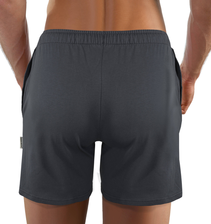 Spodenki męskie do spania 100% bawełna MILO 2 Sesto Senso – komfort na ciepłe noce