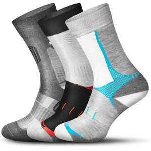 Ciepłe wełniane skarpety trekkingowe damskie męskie Sesto Senso – komfort i ochrona stóp