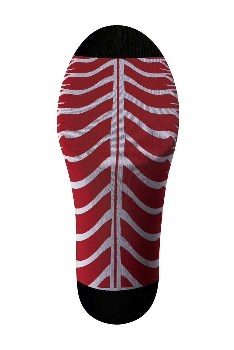 Białe kompresyjne skarpety męskie 3/4 Sesto Senso – dla aktywnych sportowców