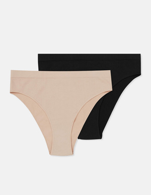 Majtki z wysokim stanem Arleen 2-pak