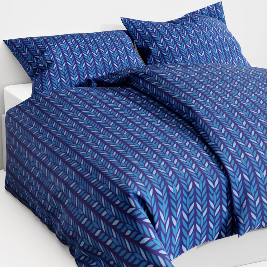 POŚCIEL BAWEŁNA KŁOS GRANAT