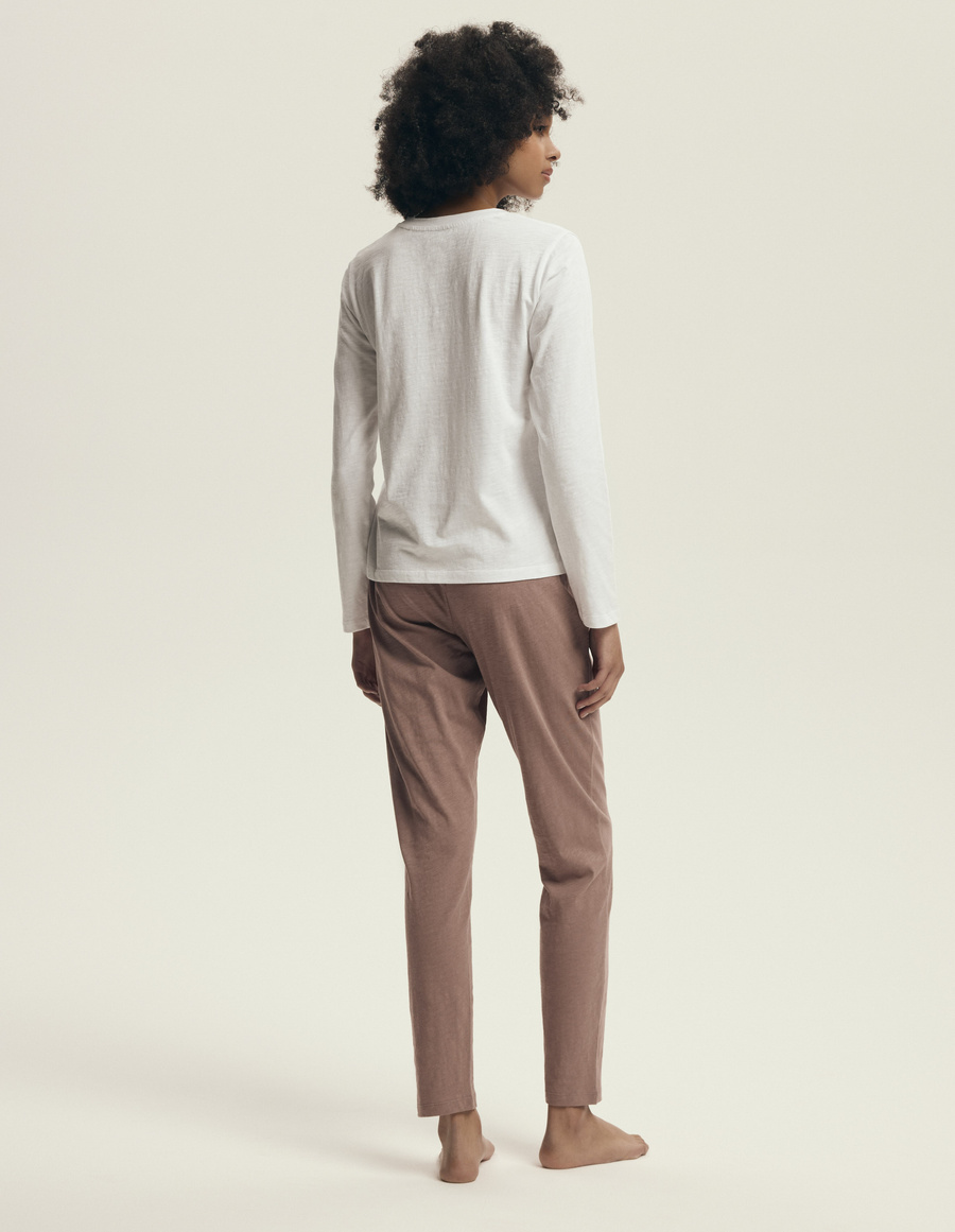 Damska piżama 43701 dark red